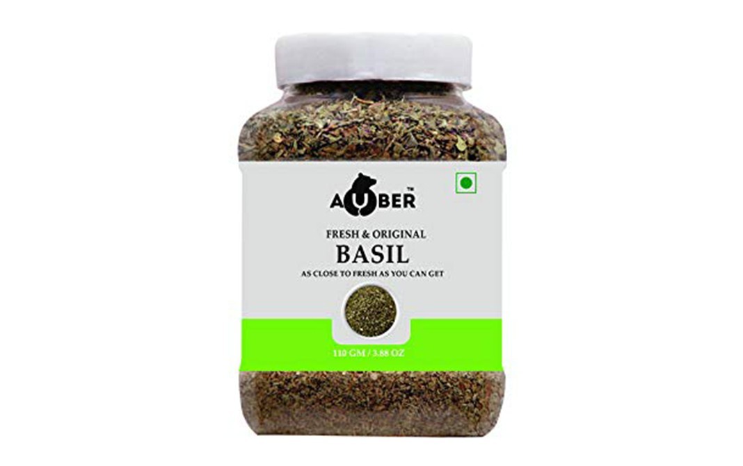 Auber Fresh & Original Basil    Plastic Jar  110 grams